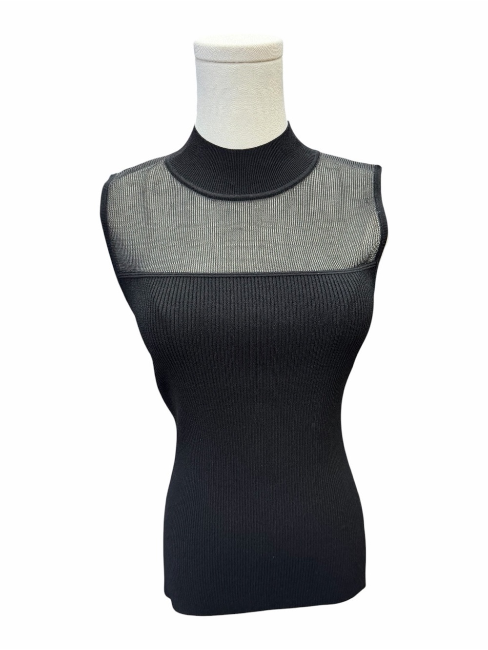 M7 Milly Sheer Yoke Top
